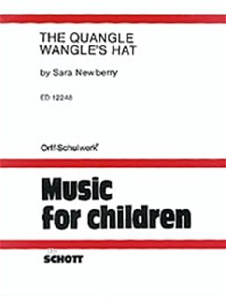 Sara Newberry: The Quangle Wangle's Hat, Noten
