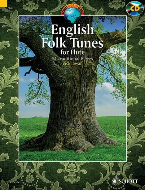 Vicki Swan: English Folk Tunes for Flute, Noten