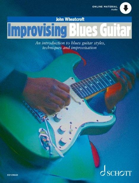 John Wheatcroft: Improvising Blues Guitar, Buch