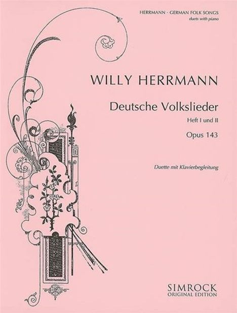 Deutsche Volkslieder op. 143, Noten