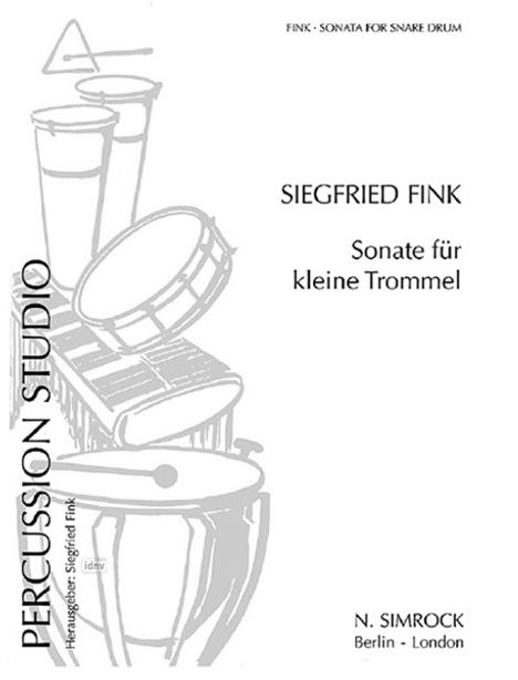 Siegfried Fink: Sonate, Noten