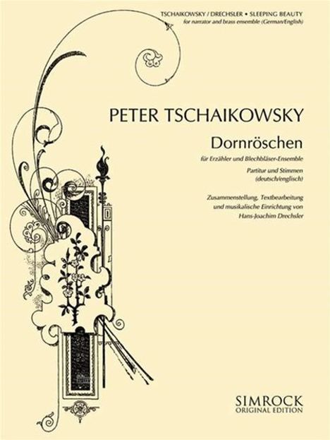Peter Iljitsch Tschaikowsky: Dornröschen, Noten