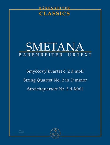 Bedrich Smetana: Smetana, Bedrich :Streichq. Nr. 2 d-Moll /2, Noten