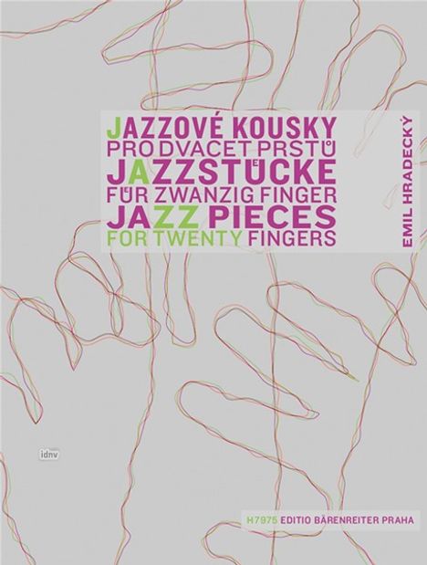 Emil Hradecký: Jazzstücke für zwanzig Finger, Noten