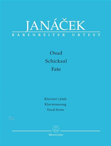 Osud / Schicksal, Klavierauszug, Noten