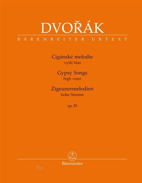 Antonin Dvorak: Zigeunermelodien op. 55, Noten