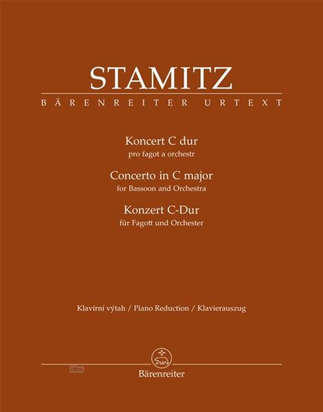 Ondrej Indelár: ŠIndelár, O: Konzert für Fagott und Orchester C-Dur, Buch