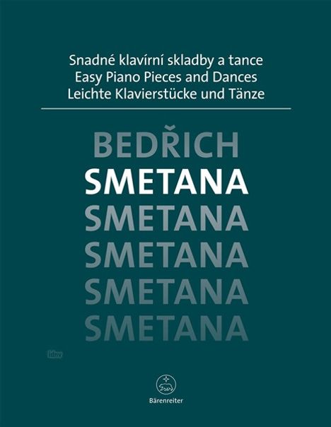 Bedrich Smetana: Leichte Klavierstücke und Tänze, Noten