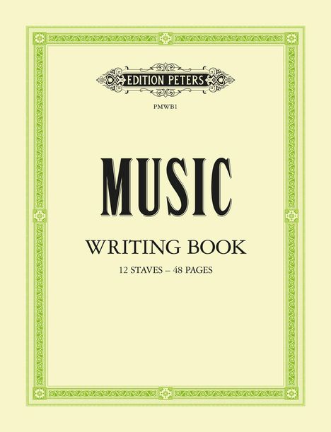 Peters Music Writing Book, Buch