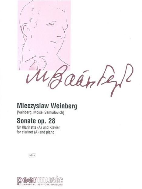 Mieczyslaw Weinberg: Sonate op. 28, Noten