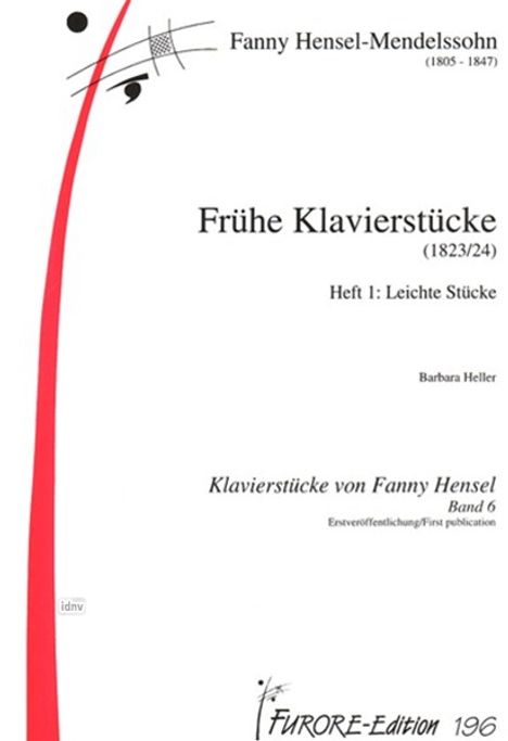 Fanny Mendelssohn-Hensel: Frühe Klavierstücke, Noten
