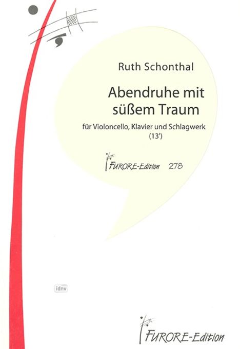 Ruth Schonthal: Abendruhe mit süßem Traum, Noten