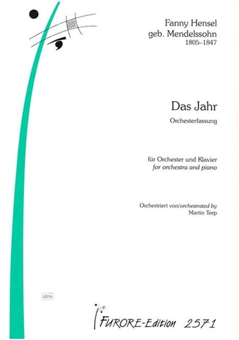 Fanny Mendelssohn-Hensel: Das Jahr. Ein Klavierzyklus. O, Noten