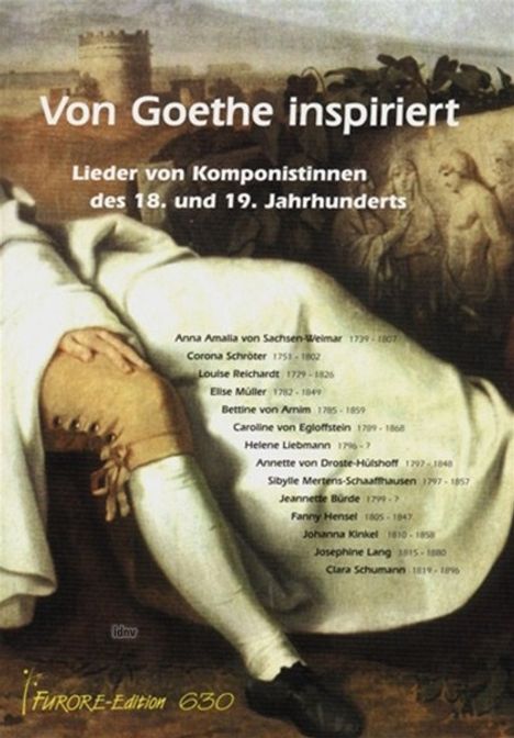 Von Goethe inspiriert, Noten