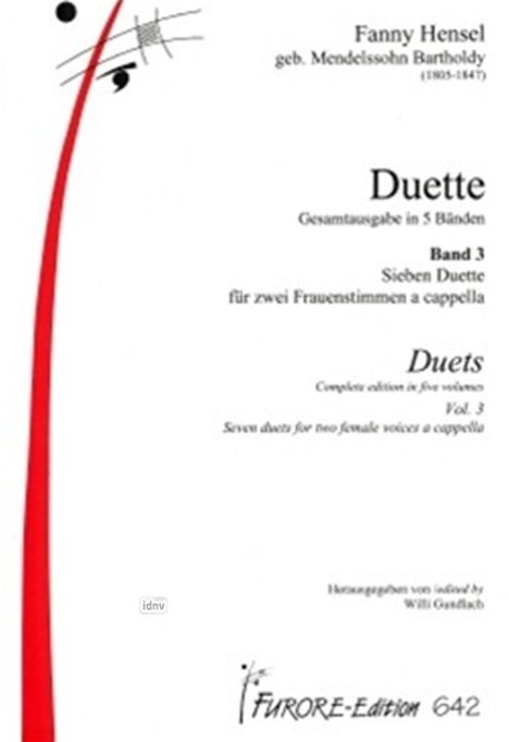 Duette, Noten