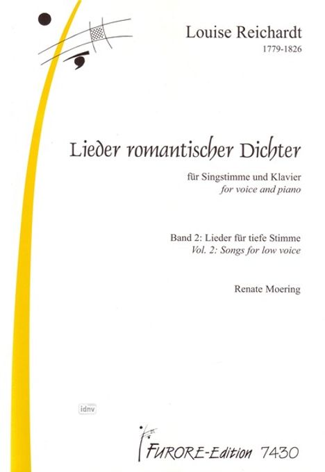 Lieder romantischer Dichter Vo, Noten