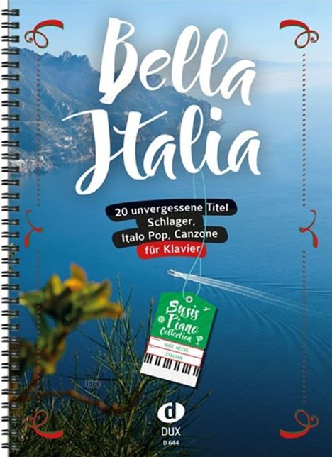 Susi Weiss: Bella Italia, Noten