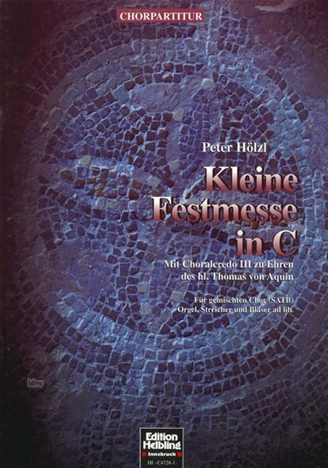 Peter Hölzl: Kleine Festmesse in C. Chorpar, Noten