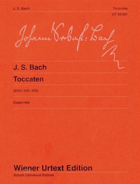 Bach,J.S.:Toccaten BWV 910-916, Noten