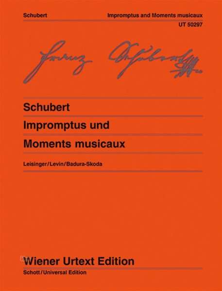 Impromptus und Moments Musicaux, Buch