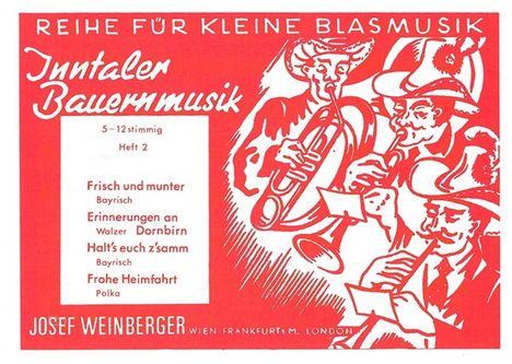 Gottlieb Weissbacher: Inntaler Bauernmusik - Heft 2, Noten