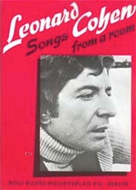 Leonard Cohen: Leonard Cohen - Songs From A Room, Noten