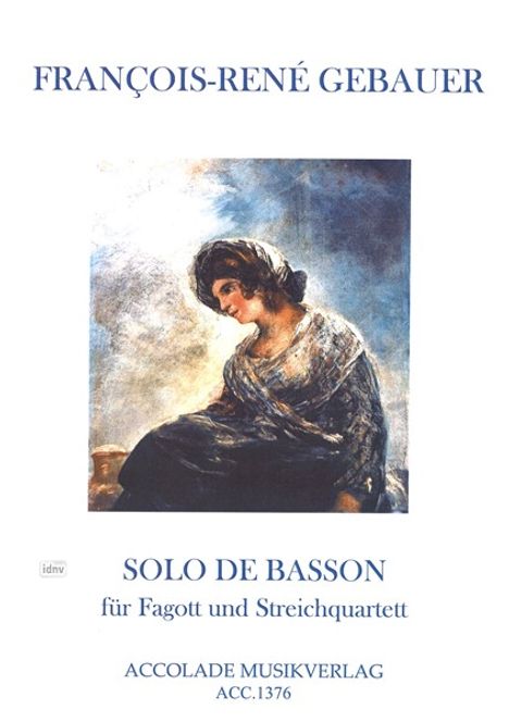 François-René Gebauer: Solo de Basson F-Dur, Noten