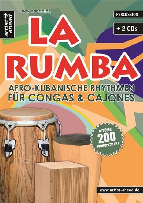 Roy Randolph: La Rumba - Afro-Kubanische Rhythmen für Congas &amp; Cajones, Noten