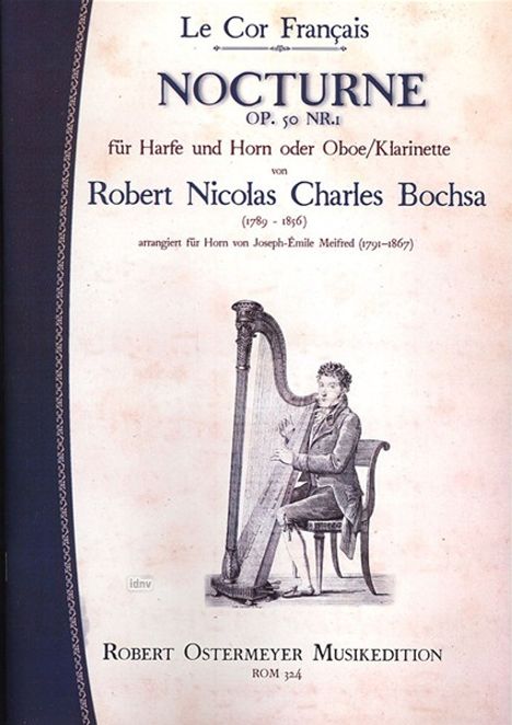 Nicolas-Charles Bochsa: Nocturne für Horn (oder Oboe,, Noten