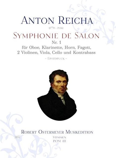 Anton Reicha: Symphonie de Salon Nr.1 (1825), Noten