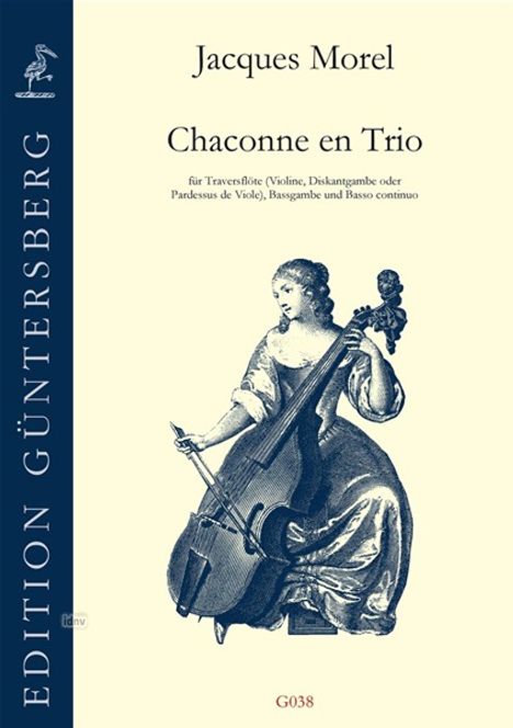 Jacques Morel: Chaconne en Trio, Noten