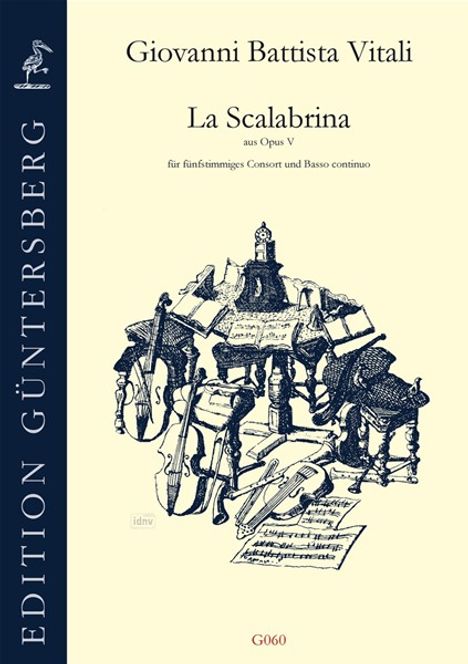 Giovanni Battista Vitali: La Scalabrina, Noten