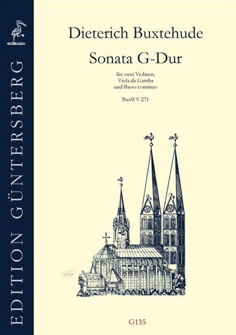 Dieterich Buxtehude: Sonata G-Dur BuxWV271, Noten