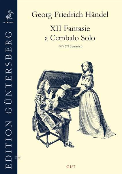 Georg Friedrich Händel: XII Fantasie a Cembalo Solo HW, Noten
