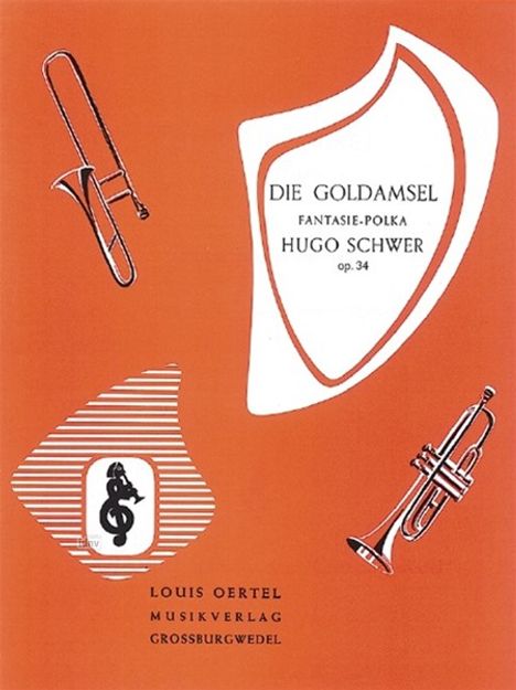Hugo Schwer: Die Goldamsel op. 34, Noten