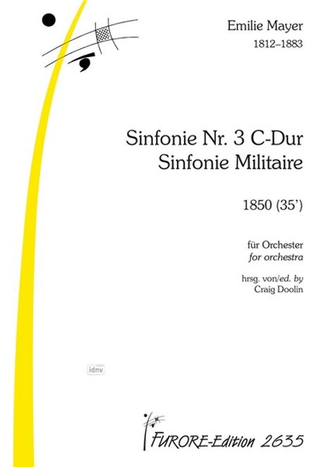 Emilie Mayer: Symphonie Nr. 3 C-Dur Sinfonie Militaire, Noten