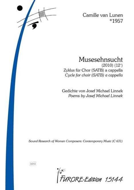 Musesehnsucht Zyklus für chor (SATB) a cappella (2010), Noten