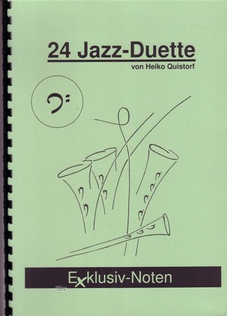 Heiko Quistorf: 24 Jazz Duette, Noten