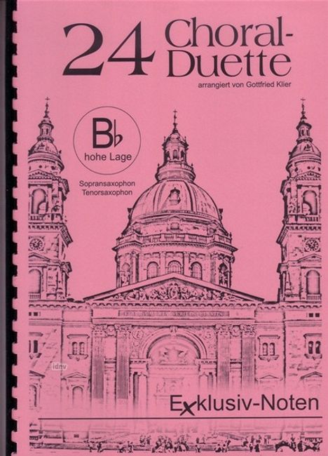 Johann Sebastian Bach: 24 Choral-Duette, Noten