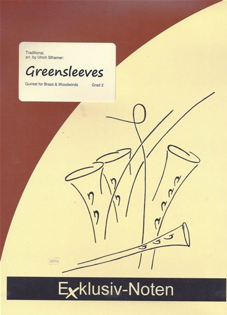 Traditionell: Greensleeves leichte Bläserquartette, Noten