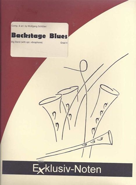 Wolfgang Schlüter: Backstage Blues, Noten
