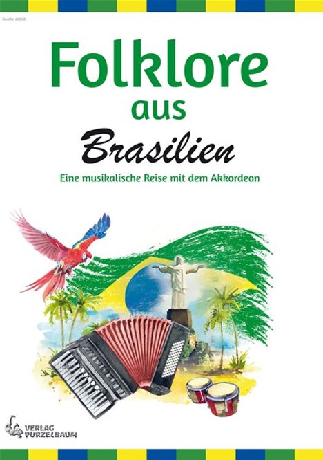 Traditionals: Folklore aus Brasilien für Akkordeon Solo, Noten