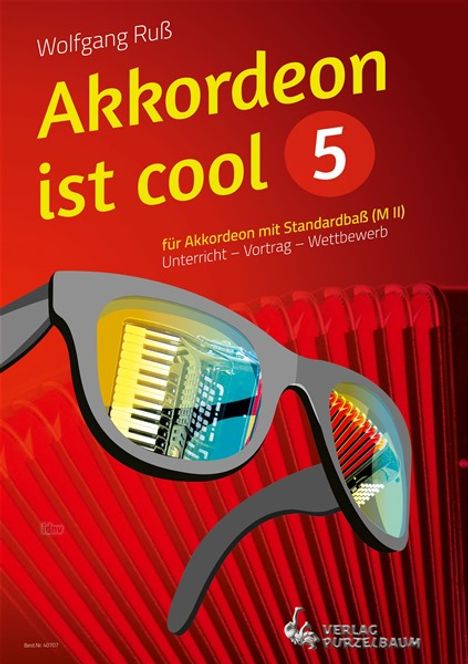 Wolfgang Ruß: Akkordeon ist cool 5 Akkordeon-Solo, Noten