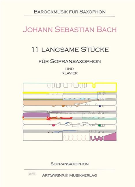 11 langsame Stücke für Sopransaxophon und Klavier, Noten