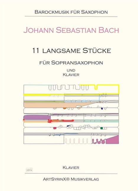11 langsame Stücke für Sopransaxophon und Klavier, Noten