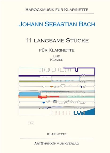 11 langsame Stücke für Klarinette und Klavier, Noten