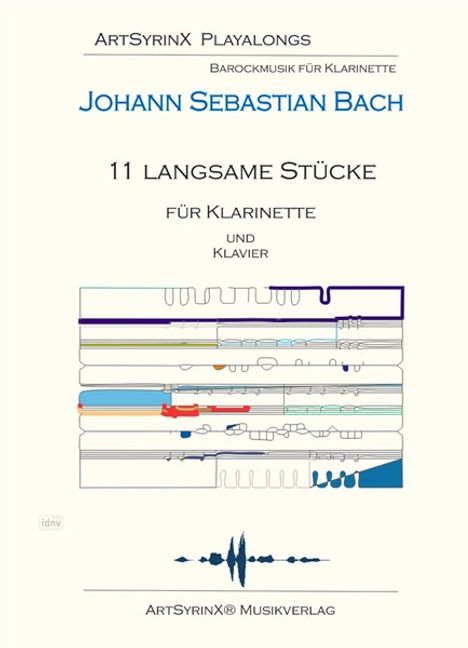 11 langsame Stücke für Klarinette und Klavier, Noten
