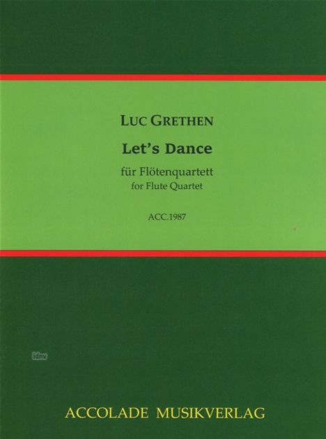 Luc Grethen: Let's Dance (2023), Noten