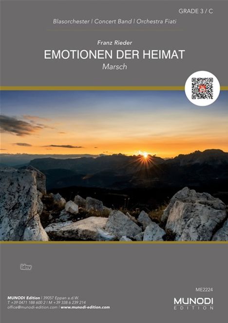 Emotionen der Heimat (2022), Noten