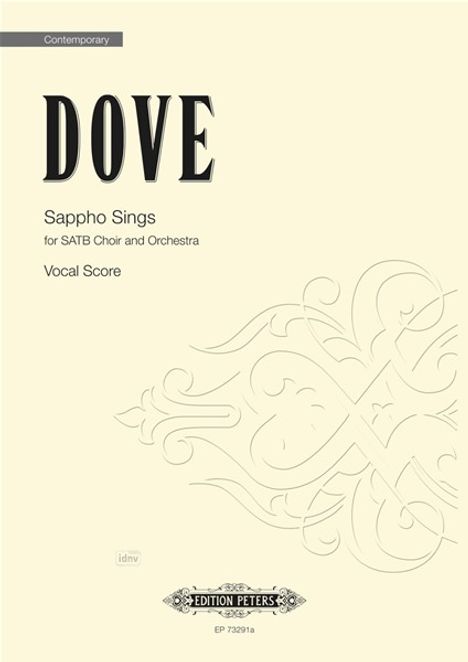 Dove, J: Sappho Sings Ssatbborgan, Buch
